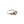 Art Deco Diamond Ring Oval Diamond .90ct K VS 18k White Gold Vintage Ring - Joseph Diamonds