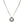 Estate Diamond Necklace 14k white Gold High End Designer 3tcw - Joseph Diamonds