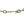 Estate Fine Gold Chain 18k Hammered Gold Link Necklace Toggle Clasp - Joseph Diamonds