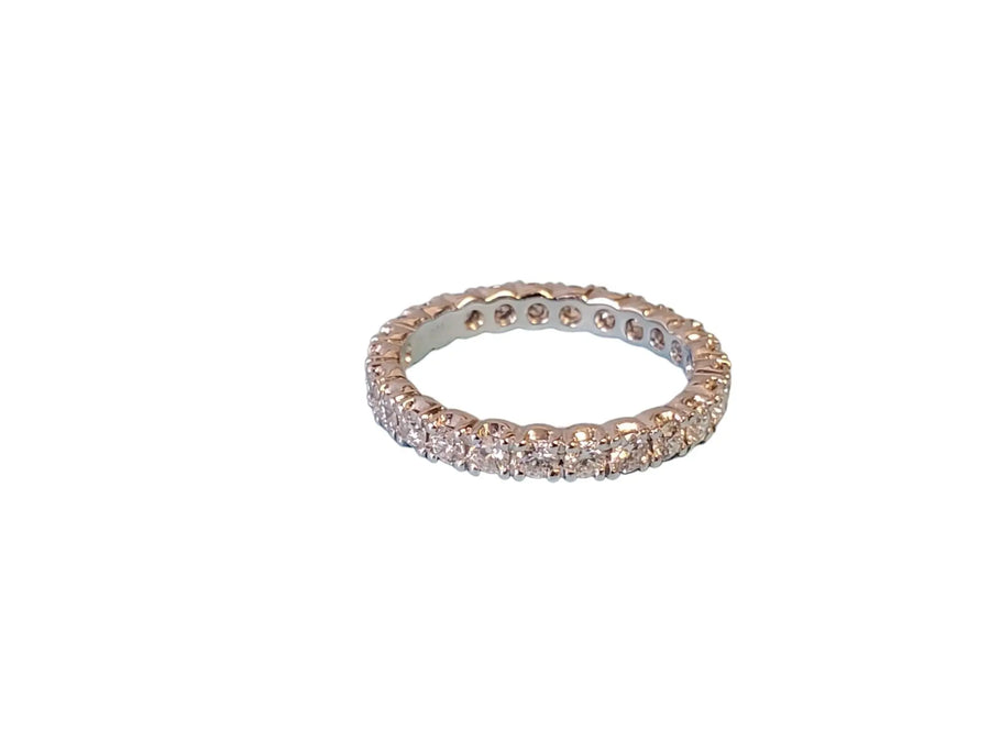 Eternity Band Platinum Diamond 1.18tcw White VS Diamonds Unworn - Joseph Diamonds