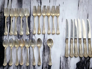 Vintage Tiffany Sterling Flatware Set 6 Place Settings Tiffany & Co.